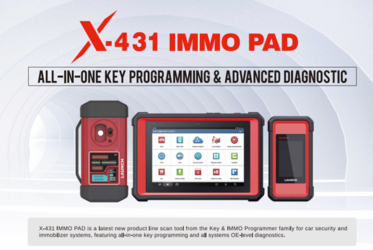 Launch x-431 immo pad